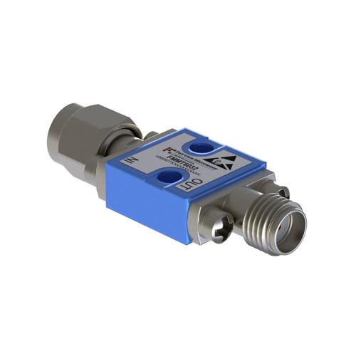 SMA Schottky Diode Zero Bias Detector, 500 MHz to 18 GHz, +20 dBm Max Pin, Positive Video Out, MIL-STD-202, Square FMMT6032