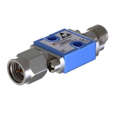 SMA Schottky Diode Zero Bias Detector, 500 MHz to 18 GHz, +20 dBm Max Pin, Negative Video Out, MIL-STD-202, Square FMMT6033