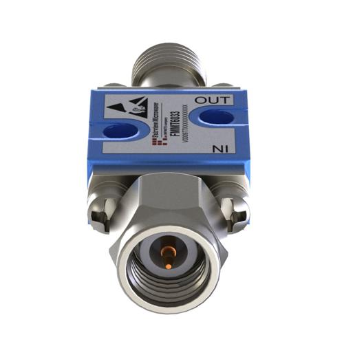 SMA Schottky Diode Zero Bias Detector, 500 MHz to 18 GHz, +20 dBm Max Pin, Negative Video Out, MIL-STD-202, Square FMMT6033