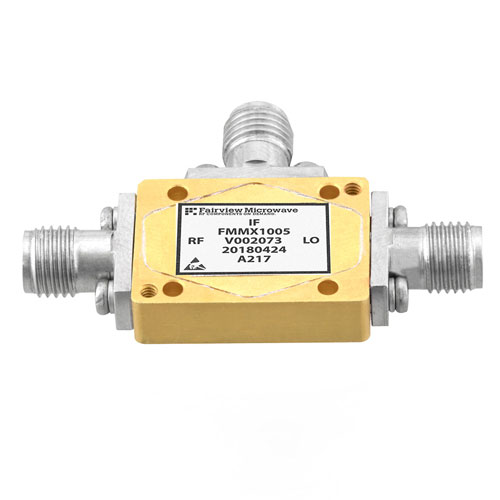 Field Replaceable SMA Mixer from 2 GHz to 18 GHz with an IF Range from 1 GHz to 6 GHz and LO Power of +10 dBm FMMX1005