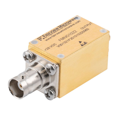 Calibrated Noise Source Module With a Noise Output ENR of 15 dB, and a Voltage of +28 VDC, Operating From 1 GHz to 18 GHz With SMA FMNG1022