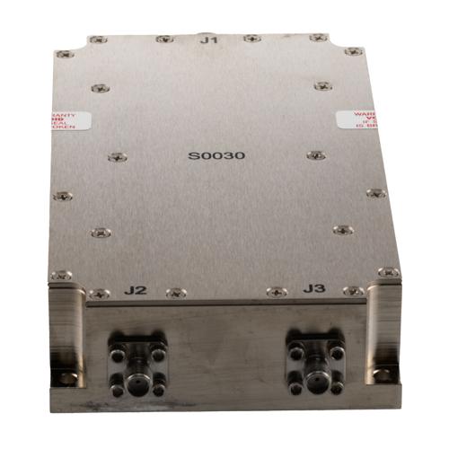 2 Way Broadband Combiner SMA Female Input and N-Type Female Output from 700 MHz to 6 GHz rated 200 Watts FMS0030