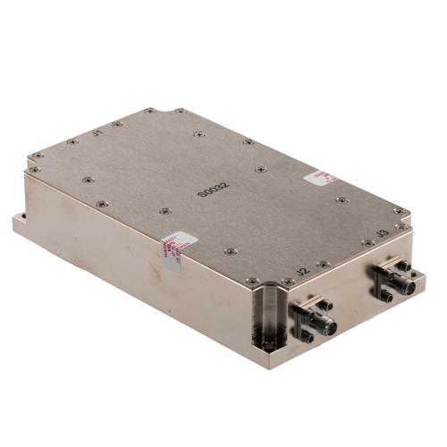 2 Way Broadband Combiner SMA Female Input and Output from 700 MHz to 6 GHz rated 125 Watts FMS0032