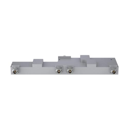 4 Way RF Power Combiner with N Female Connectors, 600 MHz to 6 GHz Frequency Range, 400 Watt Power Rating FMS0041