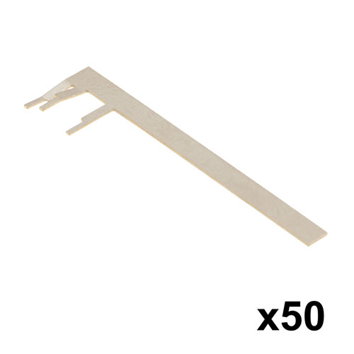 2400-2500 MHz, 2 dBi, Stamped Metal AP/Router Embedded Antenna-50 Pack FMSMA1002-50PK