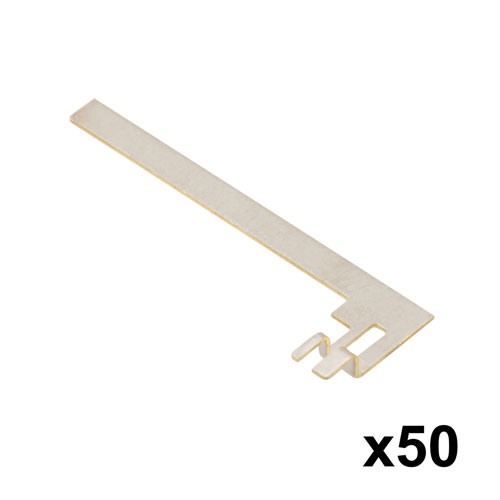 2400-2500 MHz, 2 dBi, Stamped Metal AP/Router Embedded Antenna-50 Pack FMSMA1004-50PK