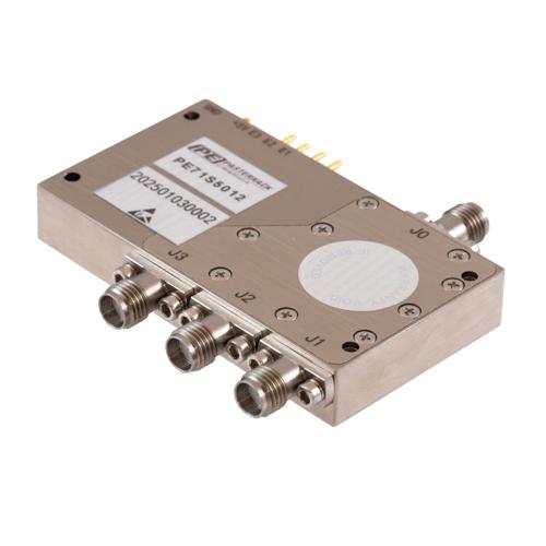 SMA Reflective SP3T PIN Diode Switch From 10 MHz to 6 GHz Rated at 40 Watt (+46 dBm) FMSW5012