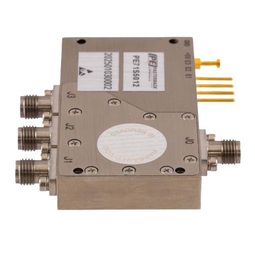 SMA Reflective SP3T PIN Diode Switch From 10 MHz to 6 GHz Rated at 40 Watt (+46 dBm) FMSW5012