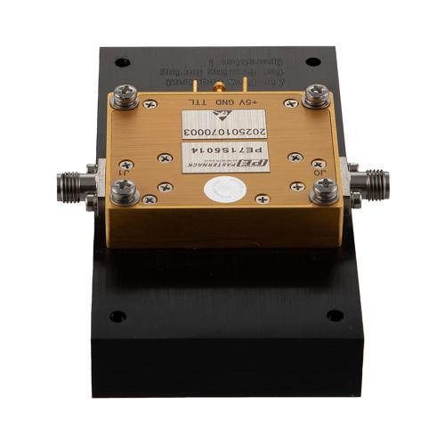 SMA Reflective SPST PIN Diode Switch From 1 GHz to 18 GHz Rated at 20 Watt (+43 dBm) with Heatsink FMSW5014