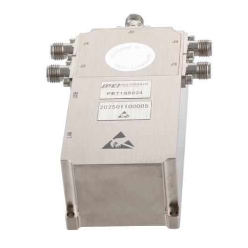 SP4T USB LAN Controlled High Isolation Absoptive Switch 500 MHz to 43.5 GHz, 2.92mm FMSW5024