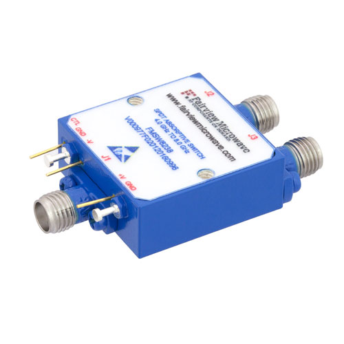 High Power SMA PIN Diode Switch SPDT From 4 GHz to 8 GHz Rated at +20 dBm FMSW6238