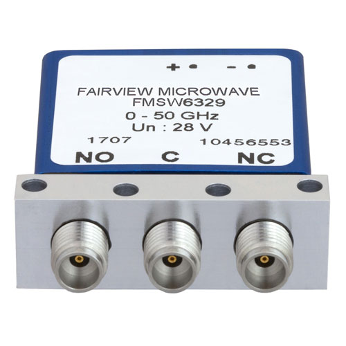 SPDT Failsafe DC to 50 GHz Electro-Mechanical Relay Switch, up to 80W, 28V, 2.4mm FMSW6329