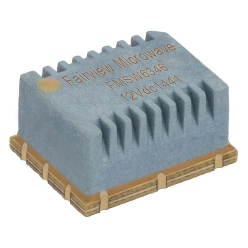SPDT Latching DC to 3 GHz Electro-Mechanical Relay Switch, Hot Switching, up to 400W, 12V, SMT FMSW6346