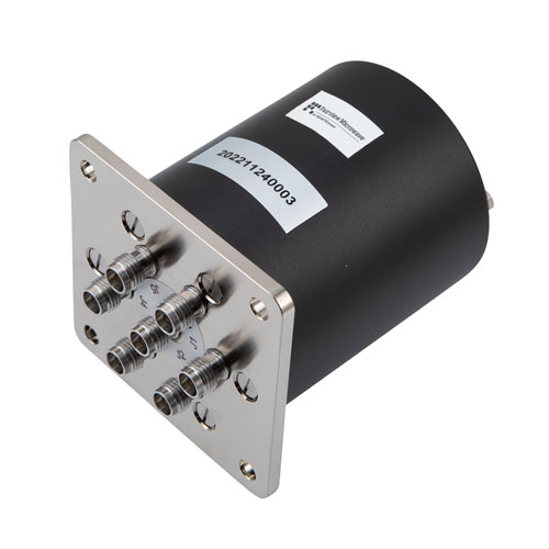 SP6T Electromechanical Relay Latching Switch, +COM, DC to 52 GHz, 5W, 28VDC, 2.4mm FMSW6574