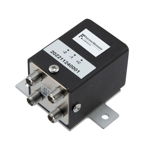Transfer Electromechanical Relay Latching Switch, +COM, DC to 43 GHz, 10W, 12VDC, 2.92mm FMSW6579