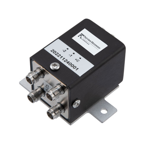 Transfer Electromechancial Relay Latching Switch, +COM, DC to 52 GHz, 5W, 12VDC, 2.4mm FMSW6581