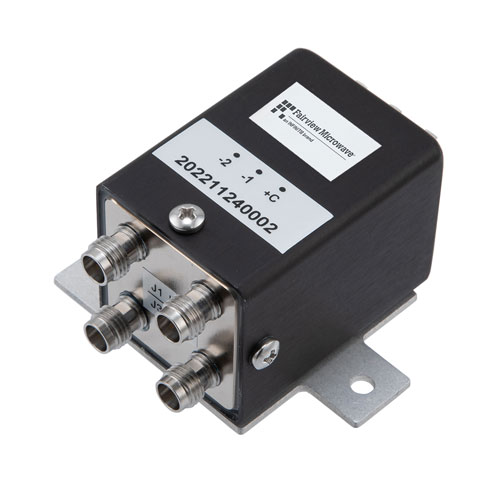 Transfer Electromechancial Relay Latching Swtich, +COM, DC to 52 GHz, 5W, 28VDC, 2.4mm FMSW6582