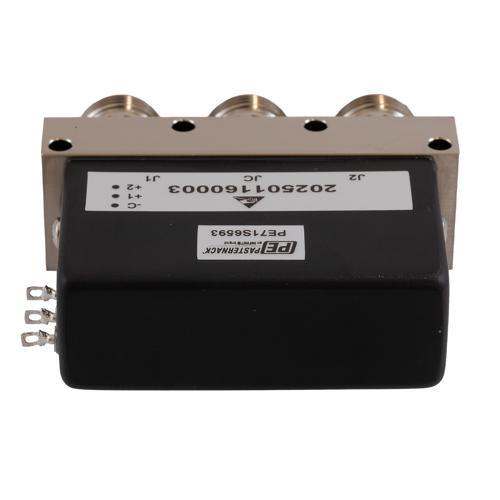 SPDT Latching DC to 18 GHz Electro-Mechanical Relay Switch, Self Cut Off, Diodes, 28V, N, 1M Lifecycles FMSW6593