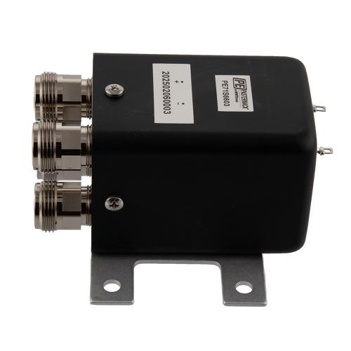 Transfer Failsafe DC to 18 GHz Electro-Mechanical Relay Switch, 12V, N, 1M Lifecycles FMSW6603