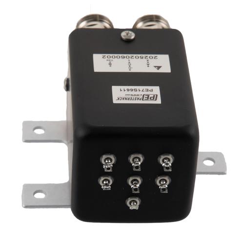 Transfer Latching DC to 18 GHz Electro-Mechanical Relay Switch, Self Cut off, TTL, Indicators, Diodes, 28V, N, 1M Lifecycles FMSW6611