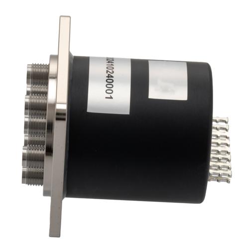 SP6T NO DC to 26.5 GHz Electro-Mechanical Relay Switch, 90W, 2M Lifecycles, 12V, SMA FMSW6626