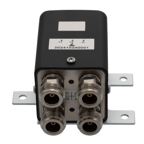 Transfer Latching DC to 12 GHz Electro-Mechanical Relay Switch, Self Cut Off, Diodes, 200W, 5M Lifecycles, 28V, N FMSW6635