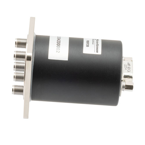 SP4T, Electromechanical Relay Normally Open Switch, DC to 43 GHz, 28VDC, 10W, D-Sub, 2.92mm FMSW7289