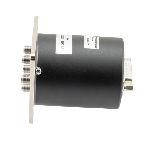 SP6T, Electromechanical Relay Latching Switch, DC to 43 GHz, 28VDC, 5W, Reset, Diodes, Self Cut-Off, D-Sub, 2.92mm FMSW7292
