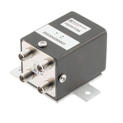 Transfer, Electromechanical Relay Failsafe Switch, DC to 43 GHz, 28VDC, 10W, Solder Terminals, 2.92mm FMSW7295