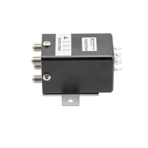 Transfer, Electromechanical Relay Failsafe Switch, DC to 43 GHz, 28VDC, 10W, Indicators, TTL, Diodes, Solder Terminals, 2.92mm FMSW7296