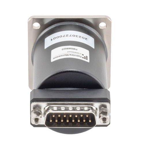 SP6T, Electromechanical Relay Normally Open Switch, 52GHz, 28VDC, Indicators, D-Sub, 2.4mm FMSW8022