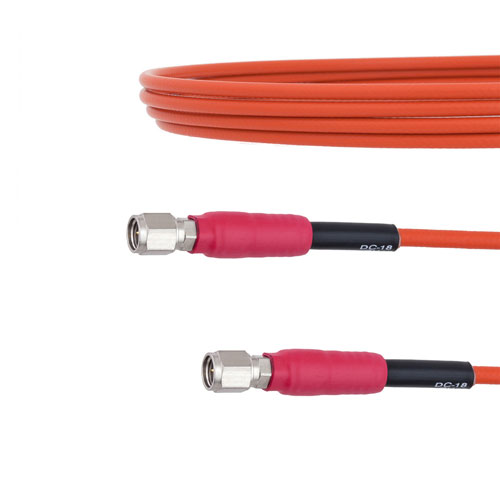 Precision SMA Male to SMA Male Phase Stable Cable .90 Coax in 24 Inch with LF Solder FMTC401-24