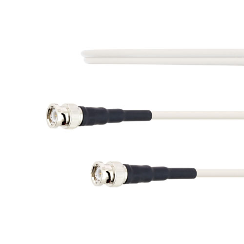 Broadband BNC Male to BNC Male Cable FM-SF200LL Coax in 24 Inch FMTC501-24