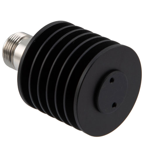 N Female (Jack) Termination (Load) 10 Watts to 12.4 GHz, Aluminum Body, 1.35:1 VSWR FMTR1139