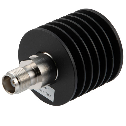 TNC Female (Jack) Termination (Load) 10 Watts to 12.4 GHz, Aluminum Body, 1.35:1 VSWR FMTR1141