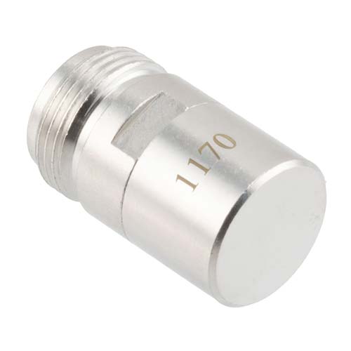 N-Type Female (Jack) Termination (Load) 2 Watts, DC to 18 GHz, Brass FMTR1170