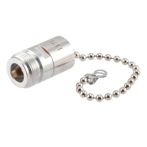 N-Type Female (Jack) Termination (Load) 2 Watts, DC to 18 GHz with Chain, Brass FMTR1171
