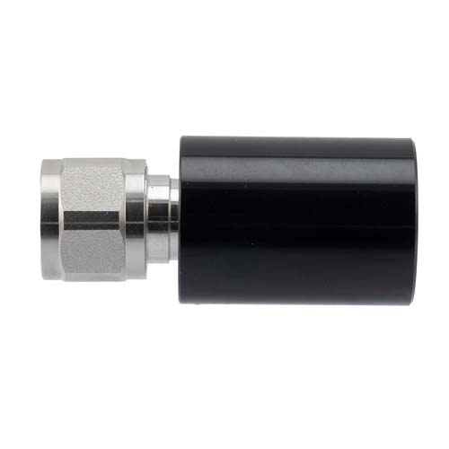 N-Type Male (Plug) Termination (Load) 10 Watts, DC to 6 GHz, Black Anodized Aluminum FMTR1184