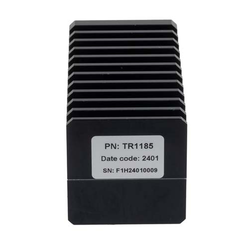 N-Type Male (Plug) Termination (Load) 50 Watts, DC to 6 GHz, Black Anodized Aluminum FMTR1185