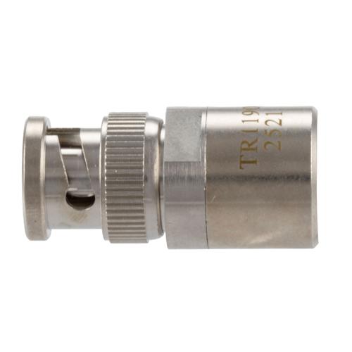 BNC Male (Plug) RF Termination (Load), 2 Watt, DC to 12 GHz, 75 Ohm, Brass FMTR1190
