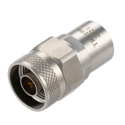 N-Type Male (Plug) RF Termination (Load), 2 Watt, DC to 12 GHz, 75 Ohm, Brass FMTR1196