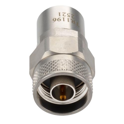 N-Type Male (Plug) RF Termination (Load), 2 Watt, DC to 12 GHz, 75 Ohm, Brass FMTR1196