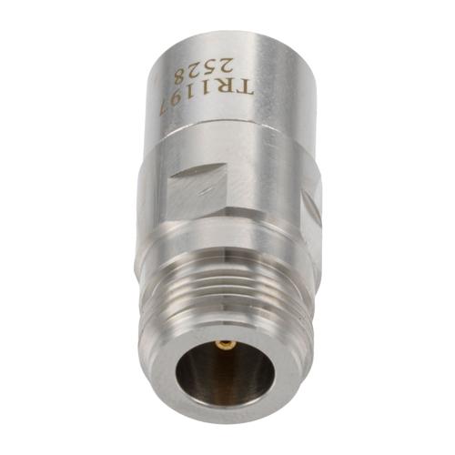 N-Type Female (Jack) RF Termination (Load), 2 Watt, DC to 12 GHz, 75 Ohm, Brass FMTR1197