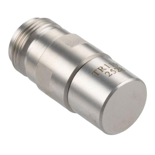 N-Type Female (Jack) RF Termination (Load), 2 Watt, DC to 12 GHz, 75 Ohm, Brass FMTR1197