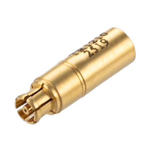 Mini SMP Female (Jack) RF Termination (Load) 0.25 Watt, DC to 40 GHz, Gold Plated Beryllium Copper FMTR1210