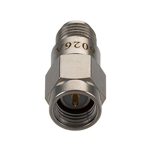 Feed Thru Load 2 Watts to 1,000 MHz Tri-Metal over Copper Plated Brass SMA Male FMTR6026A