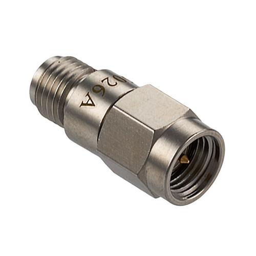 Feed Thru Load 2 Watts to 1,000 MHz Tri-Metal over Copper Plated Brass SMA Male FMTR6026A