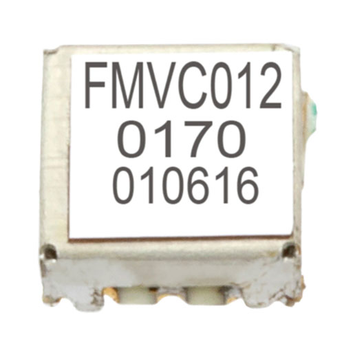 VCO (Voltage Controlled Oscillator) 0.175 inch SMT (Surface Mount), Frequency of 4.8 GHz to 5.7 GHz, Phase Noise -84 dBc/Hz FMVC012