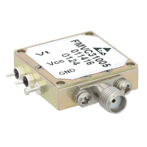 VCO (Voltage Controlled Oscillator) Frequency of 50 MHz to 100 MHz, Phase Noise -115 dBc/Hz and SMA FMVC31005