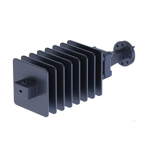 WR-10 Waveguide Load Rated For 50 Watts, Operating from 75 GHz to 110 GHz, Constructed from Copper and Equipped with a UG-387/U-M Flange FMW10TR0002